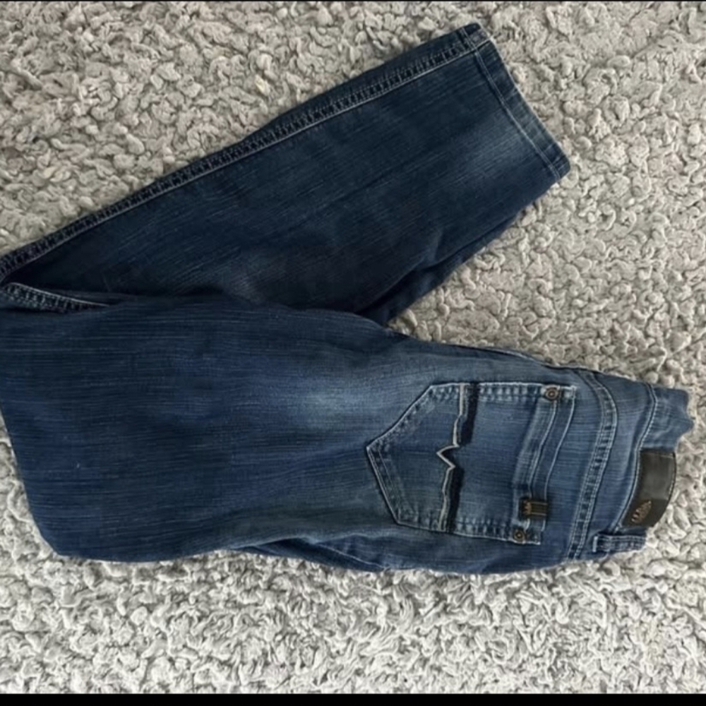 Buffalo David Bitton Indigo Straight Jeans